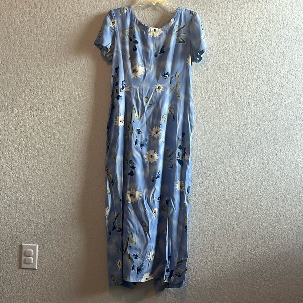 Blue Flower Dress